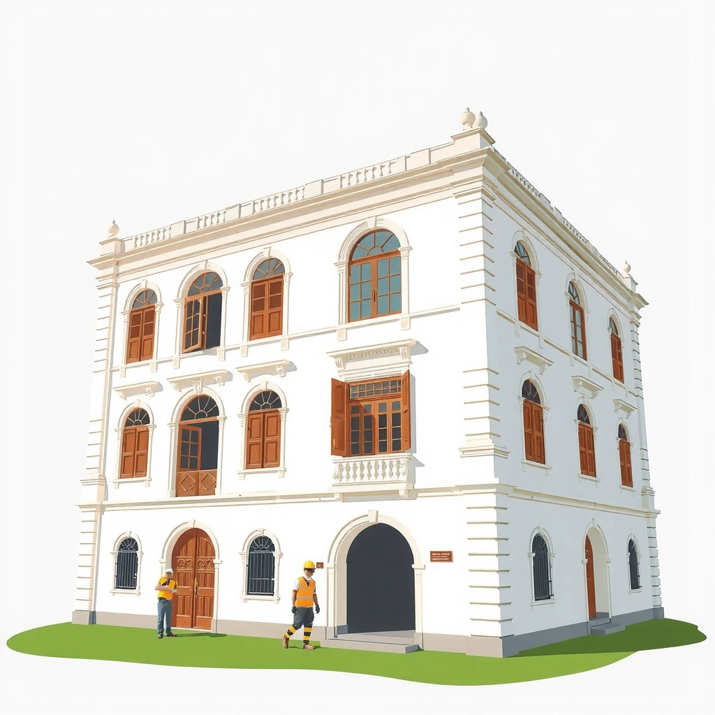 Historic building renovation project