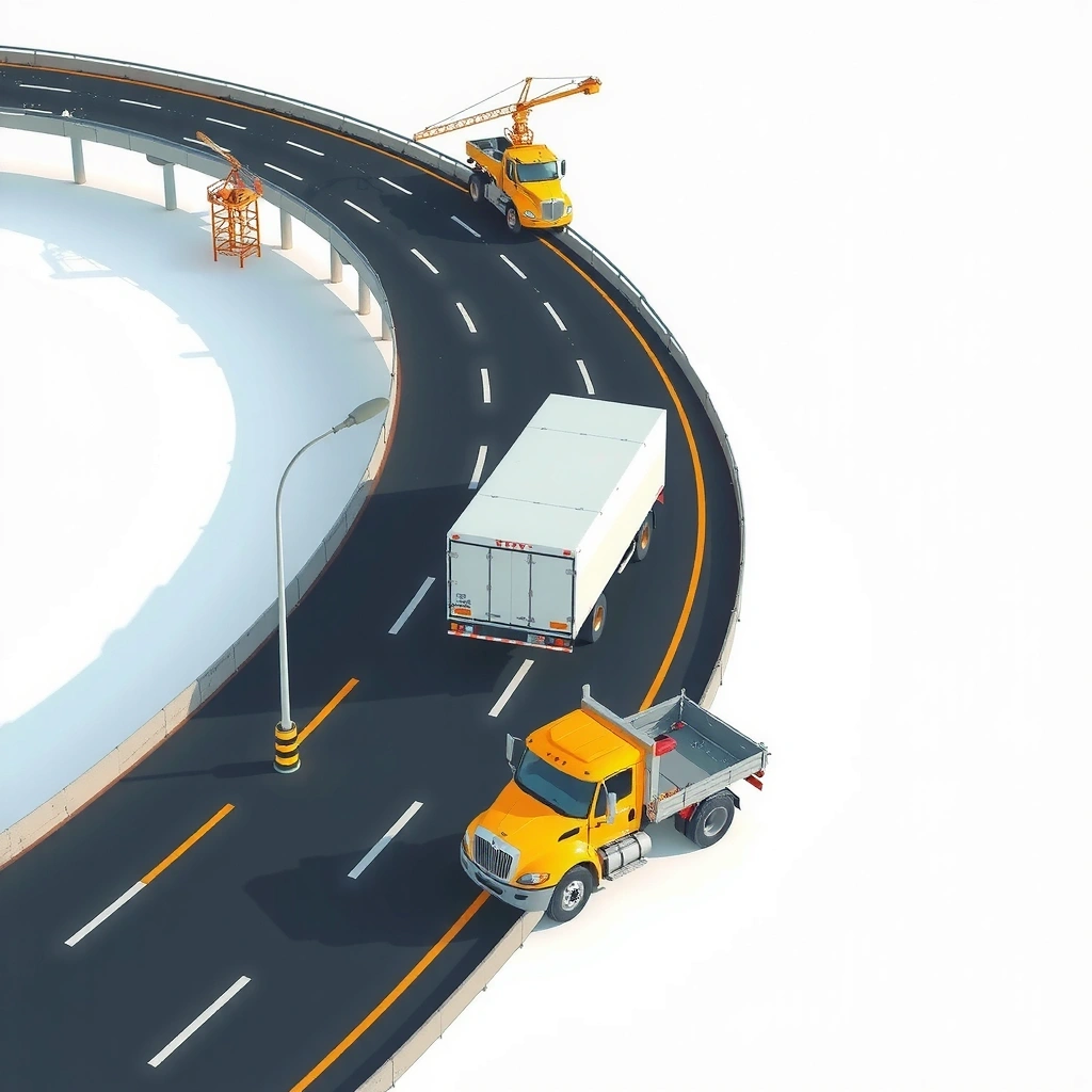 Highway construction project