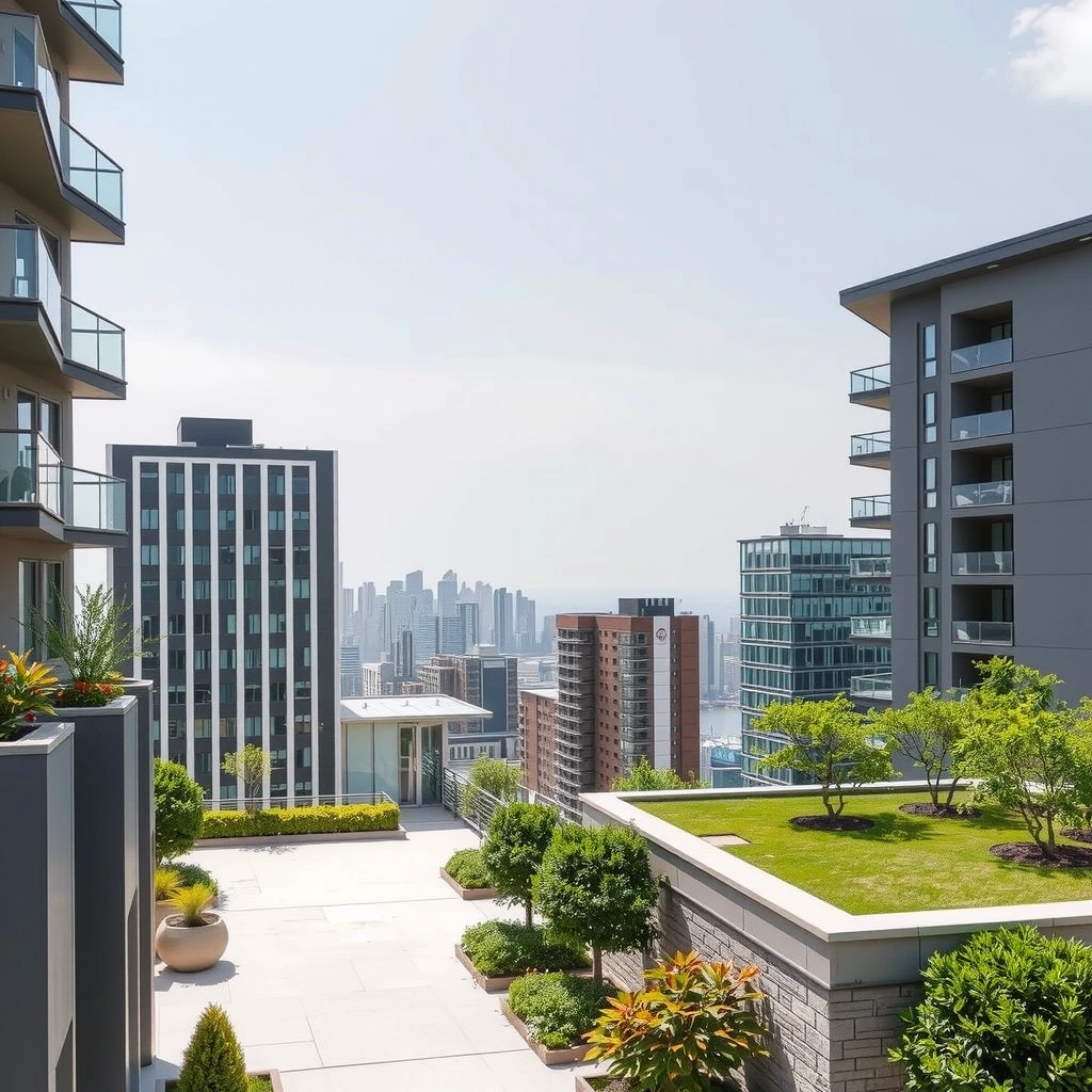 Skyline Residences luxury apartment complex